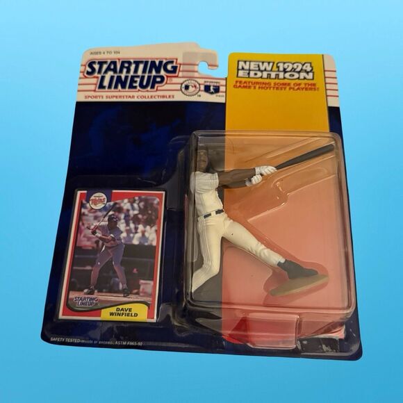 Sealed Vintage 94 MLB Starting Lineup MN Twins Dave Winfield Brian Harper Figure - Picture 2 of 16